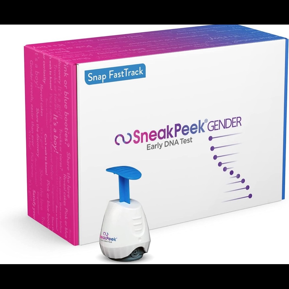 Sneak Peek gender prediction dna test- brand new